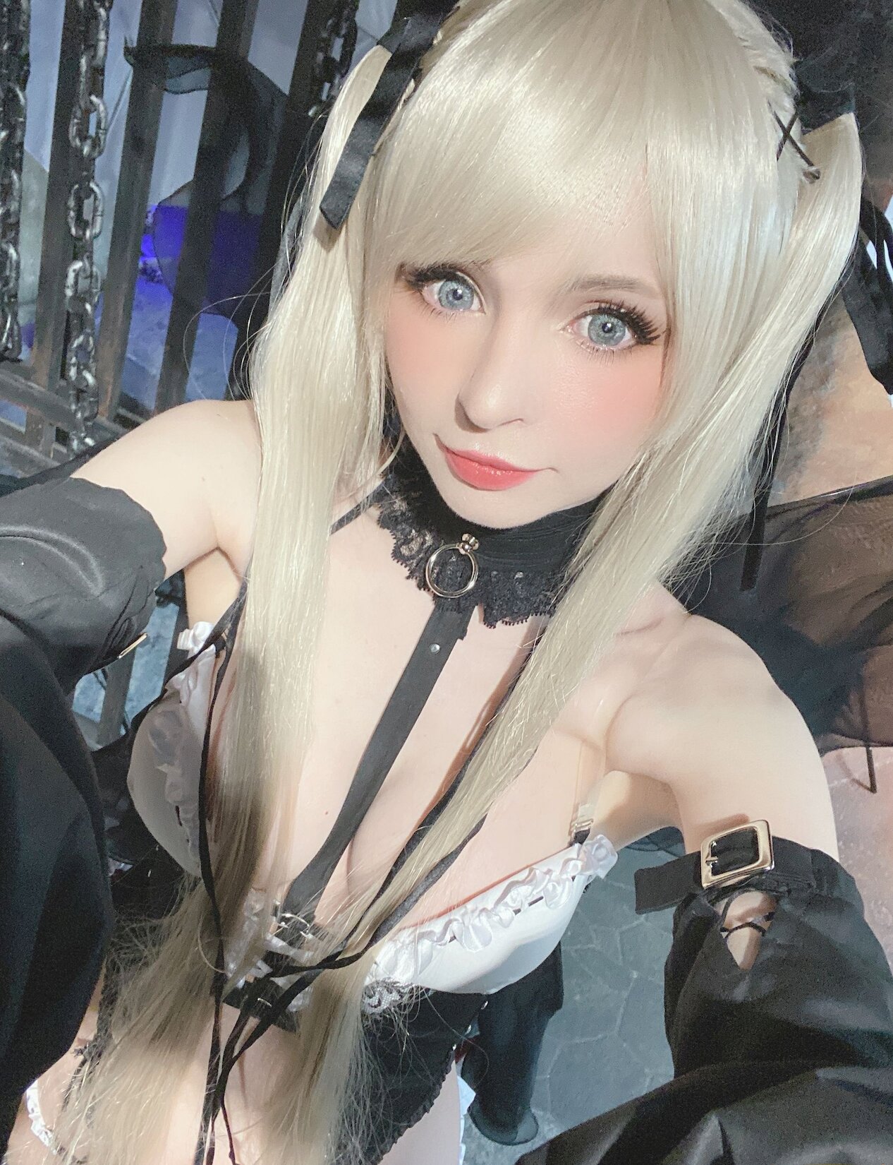 [Ůcosplay] Peach milky – Sakimichan Marie Rose Set/58P