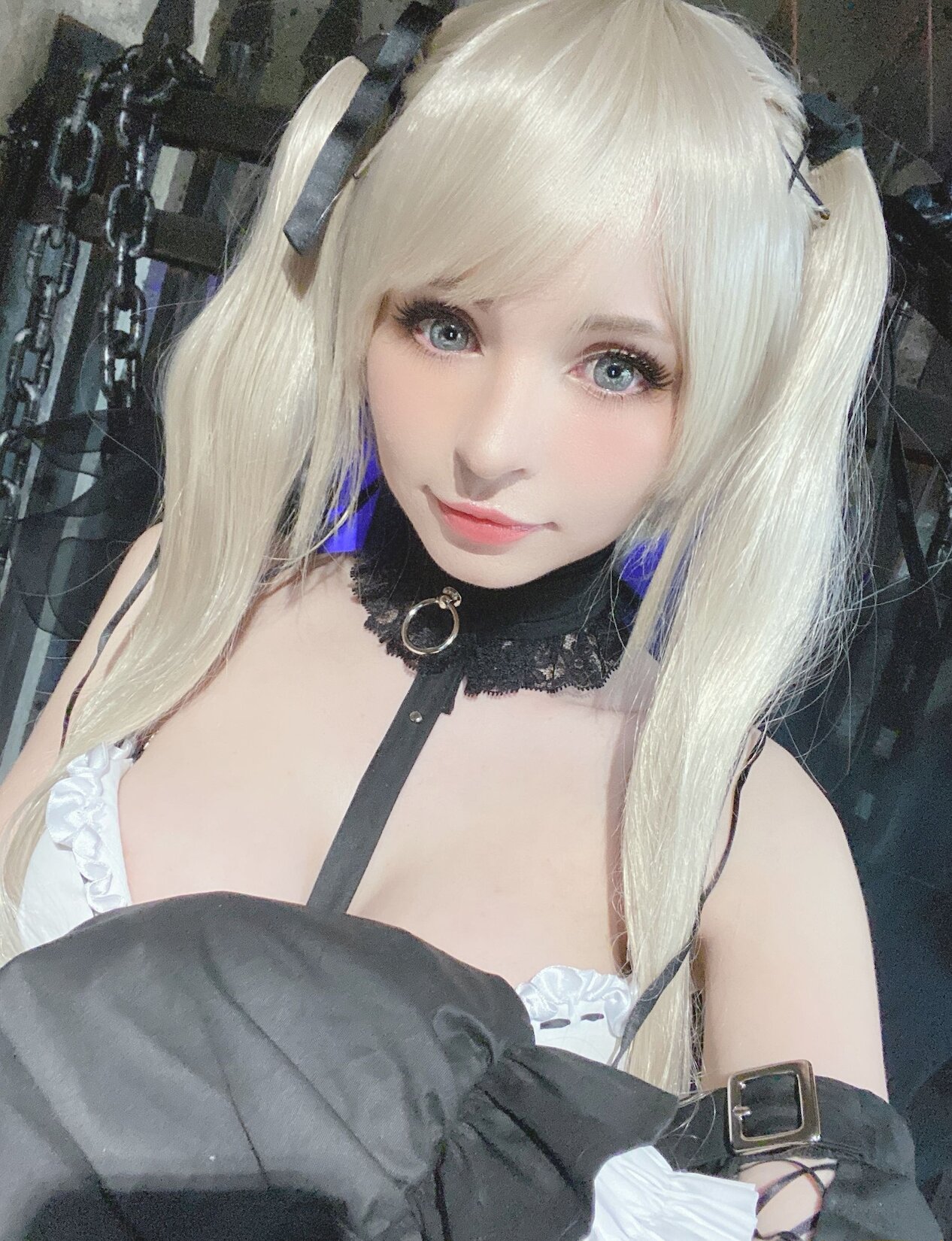 [Ůcosplay] Peach milky – Sakimichan Marie Rose Set/58P