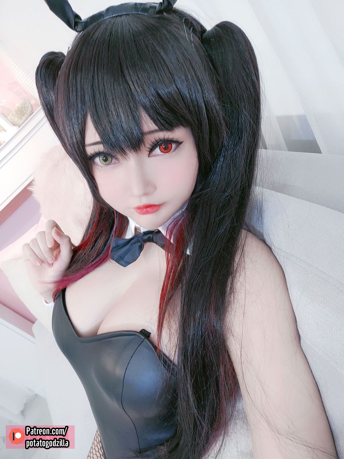 [COS] Potato Godzilla - Kurumi Tokisaki Bunny Girl